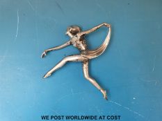 An Art Deco dancer car mascot or similar,