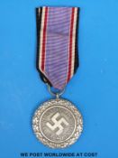 A 1938 Nazi German Luftschutz medal