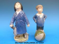 Two Royal Copenhagen figures,