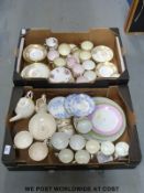 A collection of tea ware to include Tuscan,