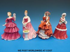 Four Royal Doulton figures Jennifer, Alexandra,