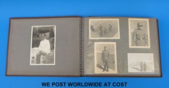 A 1939 German photograph album, possibly of a medical unit,