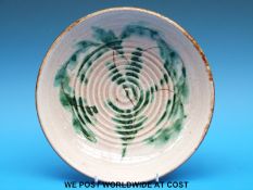 A 1950's Denby shallow bowl by Glyn Colledge (23cm diameter)