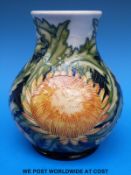 A Moorcroft pedestal vase,