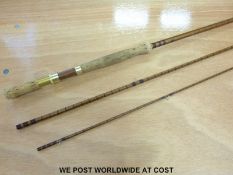 A Bruce & Walker 'Hexagraph' three piece 10' 3