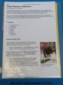 A quantity of ephemera etc relating to Sergeant D Clark of the Ulster home guard including enamel