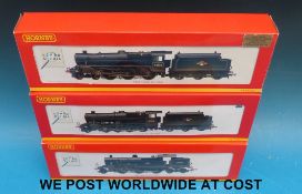 Three Hornby 00 gauge weathered BR locomotives, Class 8F 2-8-0 48739 R2463,