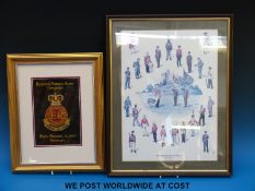 A badge commemorating the Regimental Sergeant Majors' convention, Royal Military Academy,