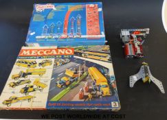 A collection of Meccano to include Highway Vehicles Set and a No 30 Vehicle Set (both in original