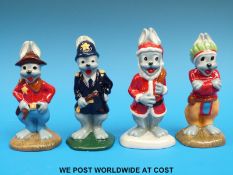 Four Wade Arthur Hare figures