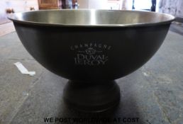 A quantity of beer pumps and a champagne bowl