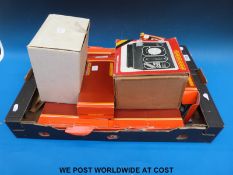 A collection of Hornby 00 gauge buildings, accessories,