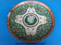 A Japanese dish with four character mark to base (29.