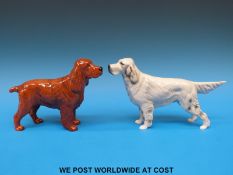 A Beswick Cocker Spaniel Horseshoe Primula, model 967 (14.