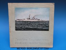 A complete German cigarette card album covering the German Navy circa mid 1930's