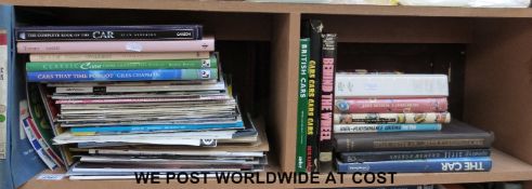 A quantity of motoring ephemera and books to include BMW, Commer, TSB, BMC Commercials,