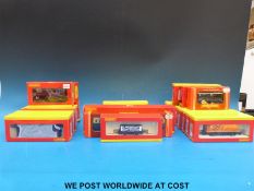 Twenty three Hornby 00 gauge carriages and wagons,