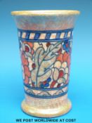 A Crown Ducal Charlotte Rhead vase (16cm tall)