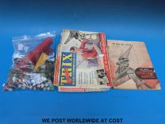 Trix metal construction set together with a Trix complete engineering manual,