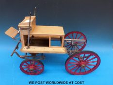 A 2in scale Reeves Shand Mason part-built steam horse-drawn fire pump with finished boiler with
