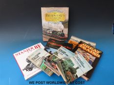 Approximately seventy railway books, mostly British Steam interest including Midland,