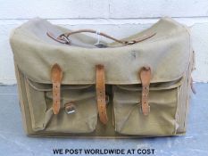 Canvas fishing bag