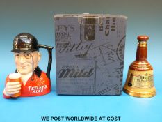 A limited edition (236/300) Tetley's Ales 175 years commemorative character jug (made by Kevin
