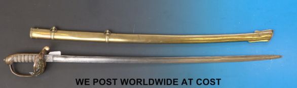 An 1822 pattern British Infantry Officers sword by J.Berrett & Co.