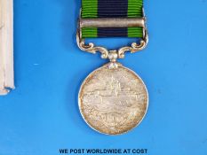 A George V India medal with Afganistan NWF 1919 bar bearing name L-19137 Pte. P.W.