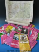 A quantity of Ordnance Survey Landranger and other maps