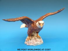 A Beswick American bald eagle impressed 1018 to base
