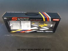 A boxed three channel radio infrared controlled helicopter gyroscope system S107G