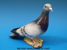 A Beswick grey pigeon with two bars to the wings