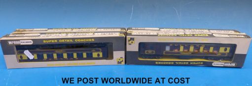 Four Wrenn 00/HO gauge Super Detail Coaches all in original boxes