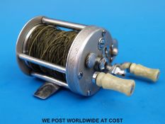 A Pflueger Nobby multiplier reel with box