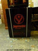 A Jagermeister drinks chiller in box