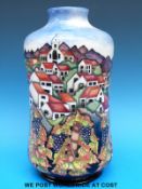 A Moorcroft large pedestal vase,