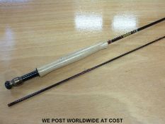 A Hardy graphite carbon fibre 9'6 trout/sea trout rod.