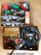 A quantity of auto jumble, mainly MG Midget and Mini to include brake cylinders,