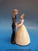 Clockwork dancing prince and princess.