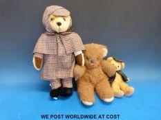 Three Merrythought bears and one other