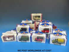 A collection of Matchbox Models of Yesteryear and Oxford die cast metal replica models