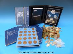 An amateur collection of largely UK coinage and con sets but with some sundry overseas examples.