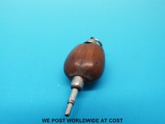 A novelty propelling pencil in cased in an acorn