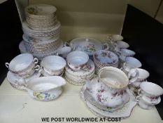 A quantity of Royal Albert Lavender Rose tea ware and quantity of Richmond Wild Anemone dinner ware