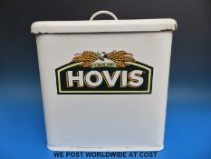 A Hovis enamel bread bin