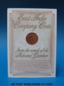 East India shipwreck coin