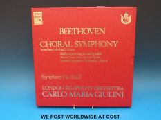 Approximately 50x Classical LPs and Box Sets. The condition of the vinyl appears to be excellent.