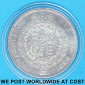 An 1816 bun head George III, near EF,