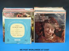 Approximately 80 Classical LPs.